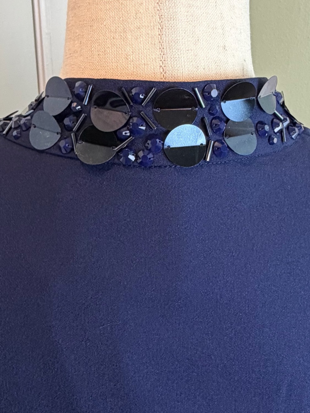 Lilly Pulitzer SHEA STRETCH DRESS True Navy SIZE 14 - Picture 7 of 9